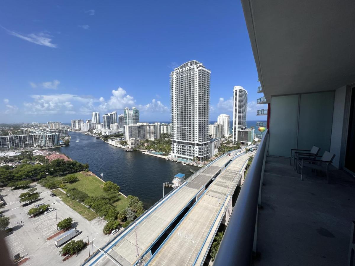 23Rd Floor Luxury & Spacious Beachwalk Resort Apartment With Amazing View Hallandale Beach Exterior foto